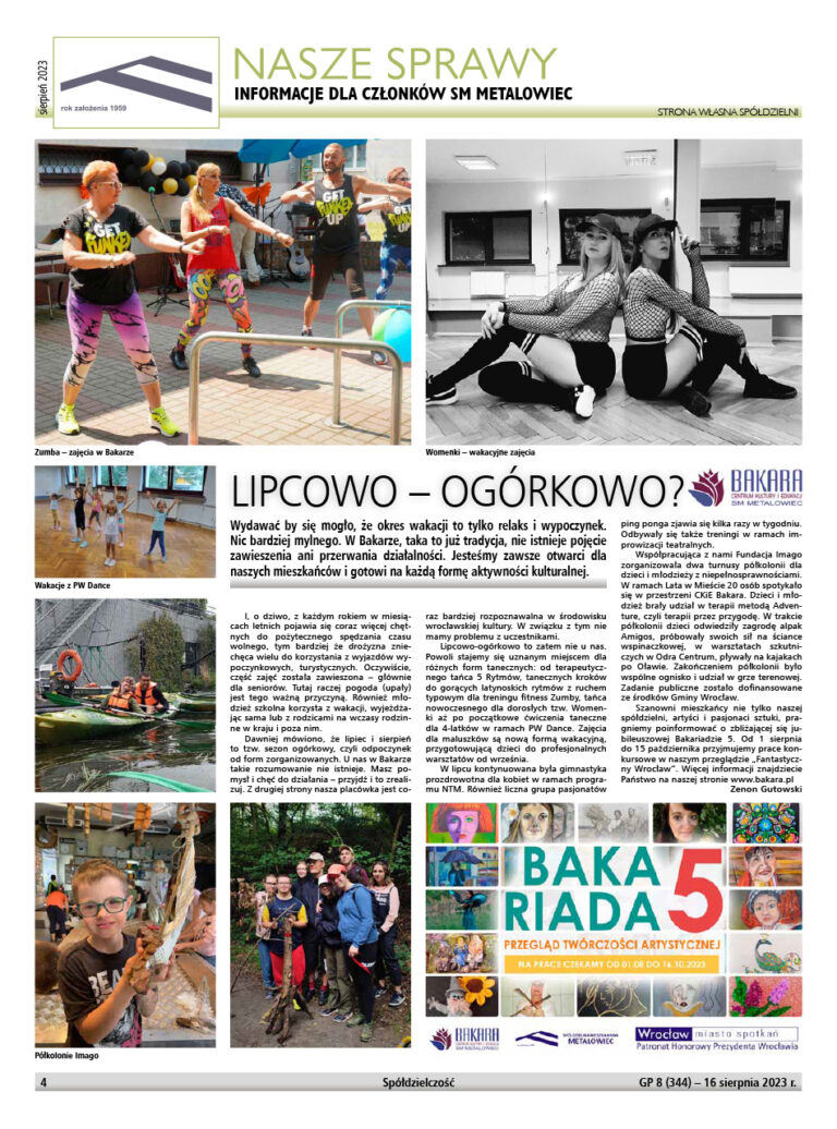 Gazeta Południowa – sierpień 2023
