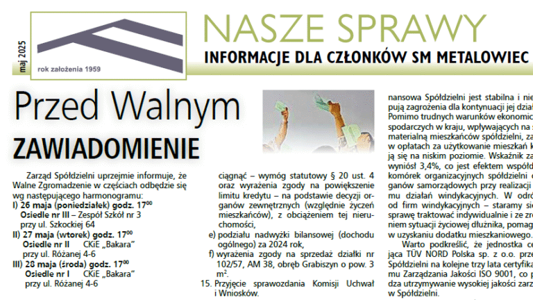 Gazeta Południowa – maj 2025